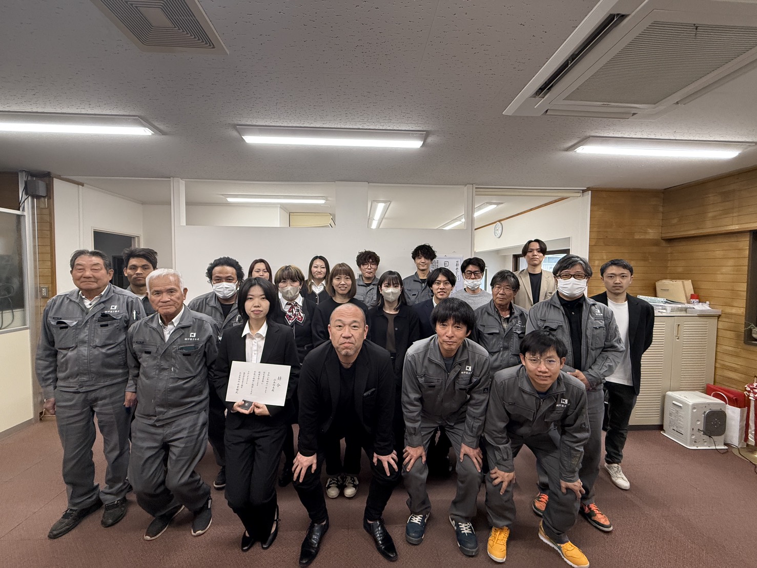 【令和8年度】入社式を執り行いました